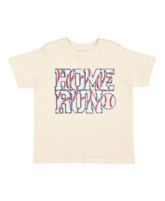 Sweet Wink - Boys' Home Run Patch Short Sleeve T-Shirt - Baby, Little Kid, Big Kid