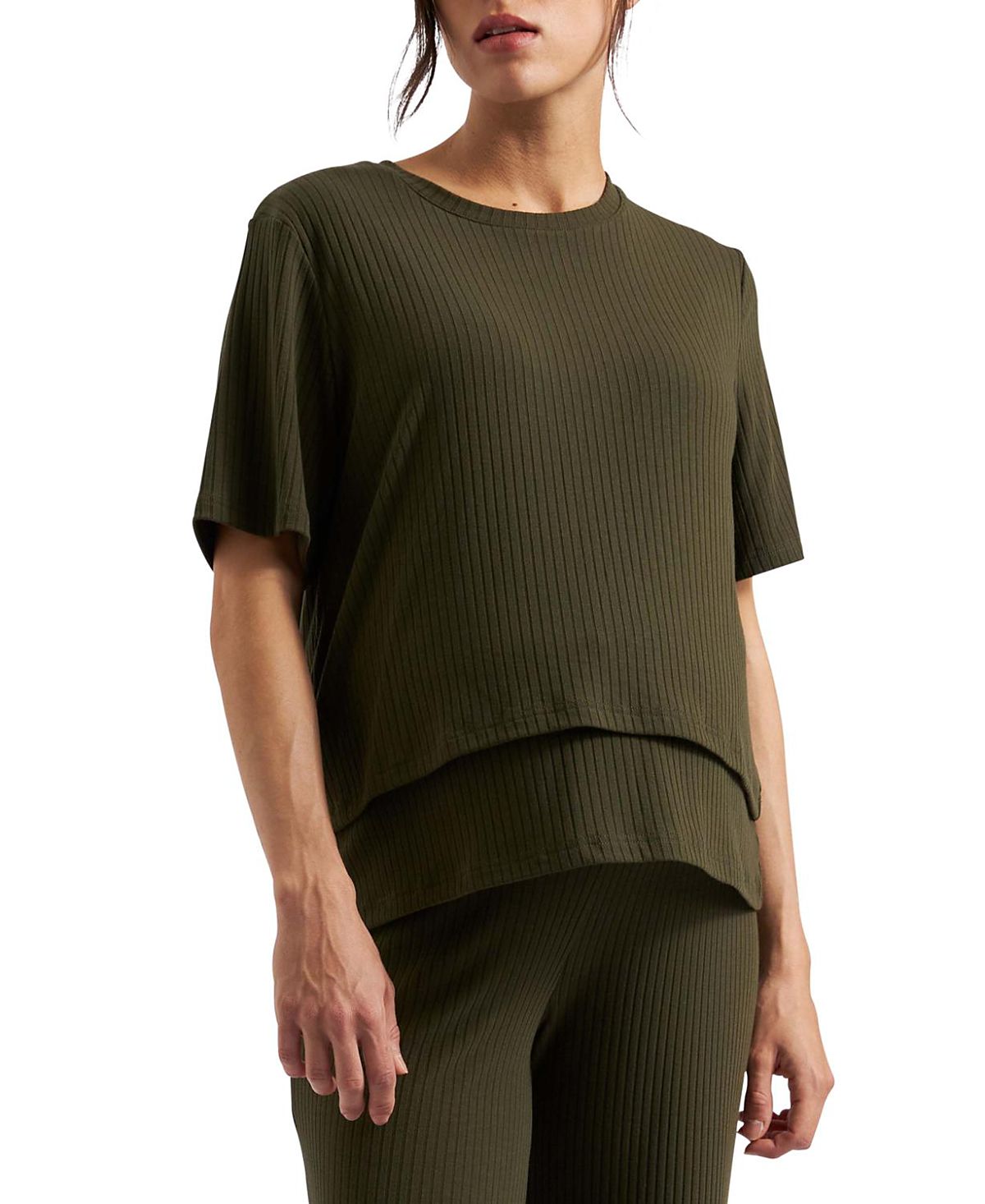 Ripe Maternity Mike Rib Nursing Top