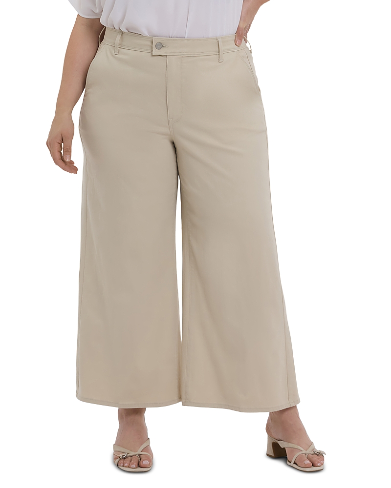 NYDJ PLUS HIGH RISE MONA TROUSER ANKLE JEANS