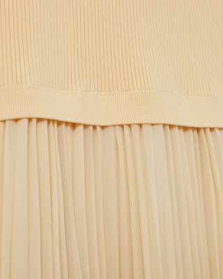 Milana Knit Woven Midi Dress