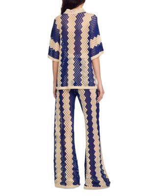 Palmas Collared Cardigan Sweater