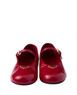  Women's Naplak Patent Leather Ballerinas