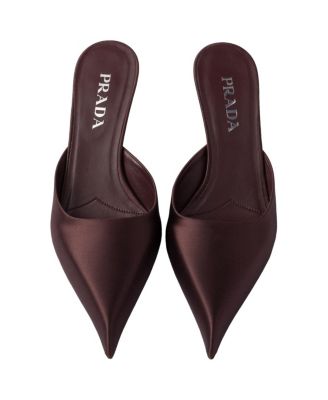  Women's Satin Mules