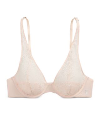 Galloon Lace Plunge Bra