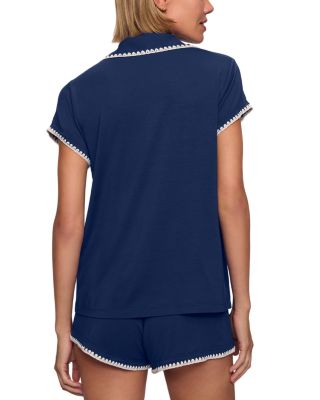 Frida Whipstitch Short Pajama Set