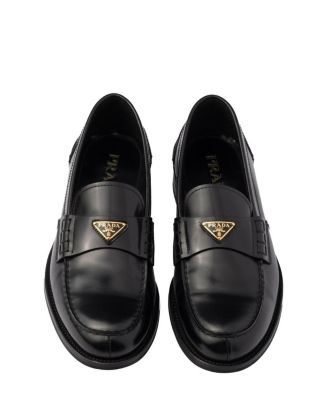  Men's Brushed Leather Loafers