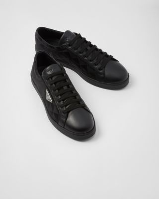 Men's Leather and Re-Nylon Sneakers