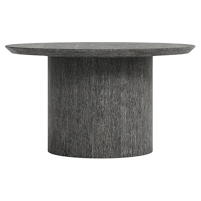 Bernhardt Loft Menton Round Dining Table In Gray