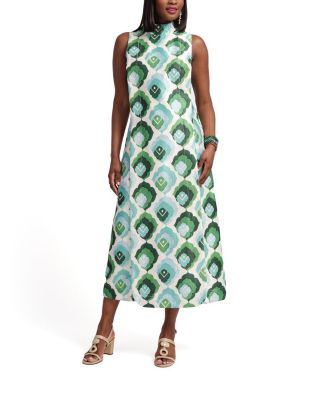 Frances Valentine Carlyle Maxi Dress Graphic Leaf | Bloomingdale's Women