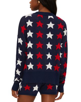Callie Star Print Sweatshirt