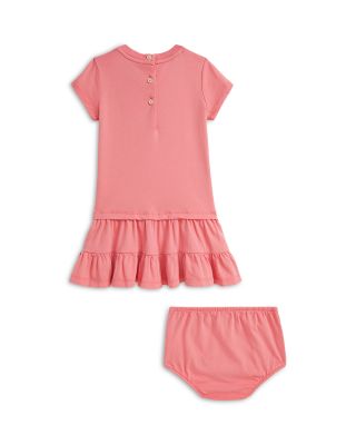 Ralph Lauren Polo Girls' Polo Bear Tiered Cotton Jersey Dress - Baby |  Bloomingdale's Kids