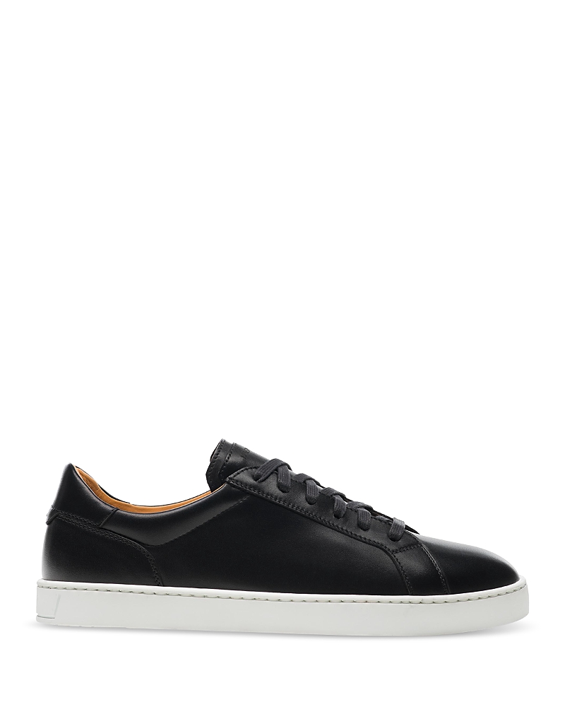 Magnanni Men's Lace Up Leather Sneakers