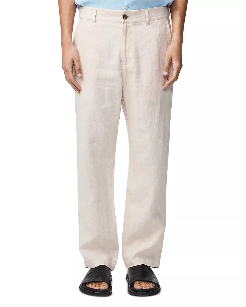 NN07 Aden 1454 Relaxed Fit Linen Pants