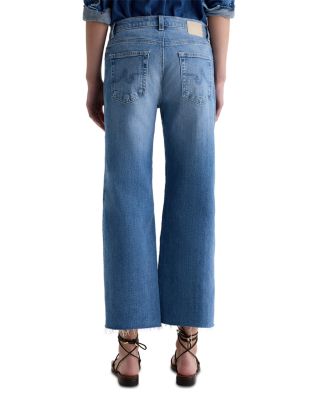 Saige Wide Leg Crop Jeans in Roasartio