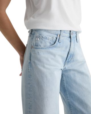 Adria Low Rise Wide Leg Jeans in Sunfaded