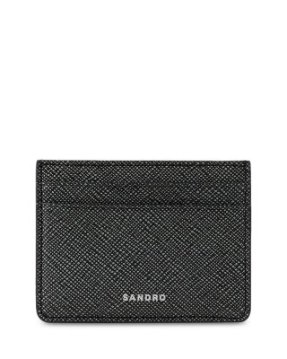 Sandro - Saffiano Leather Card Case