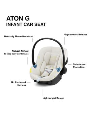 EOS 5-in-1 Travel System Stroller + Lightweight Aton G Infant Car Seat