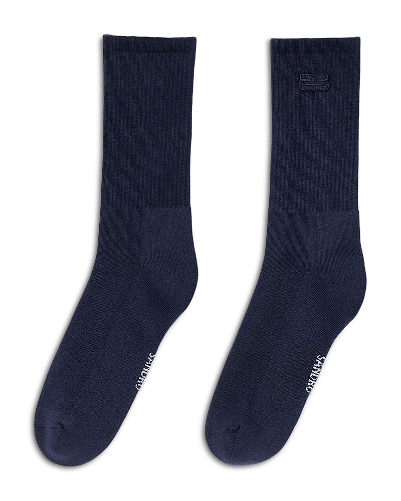 Sandro Embroidered Socks