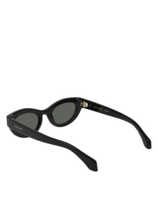 Rivet Cat Eye Sunglasses, 49mm