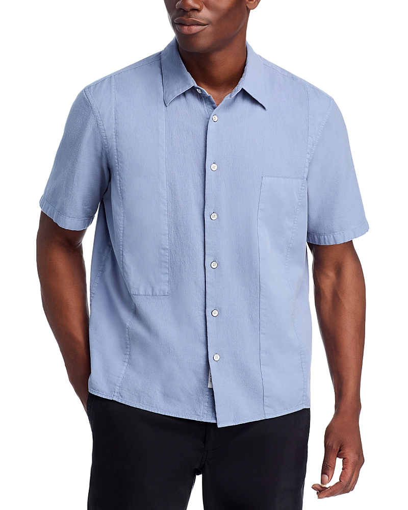 Rag & Bone Dalton Short Sleeve Patchwork Shirt