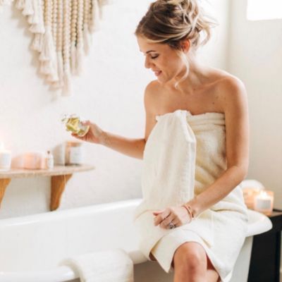 Organic Cotton Towels, Set of 3