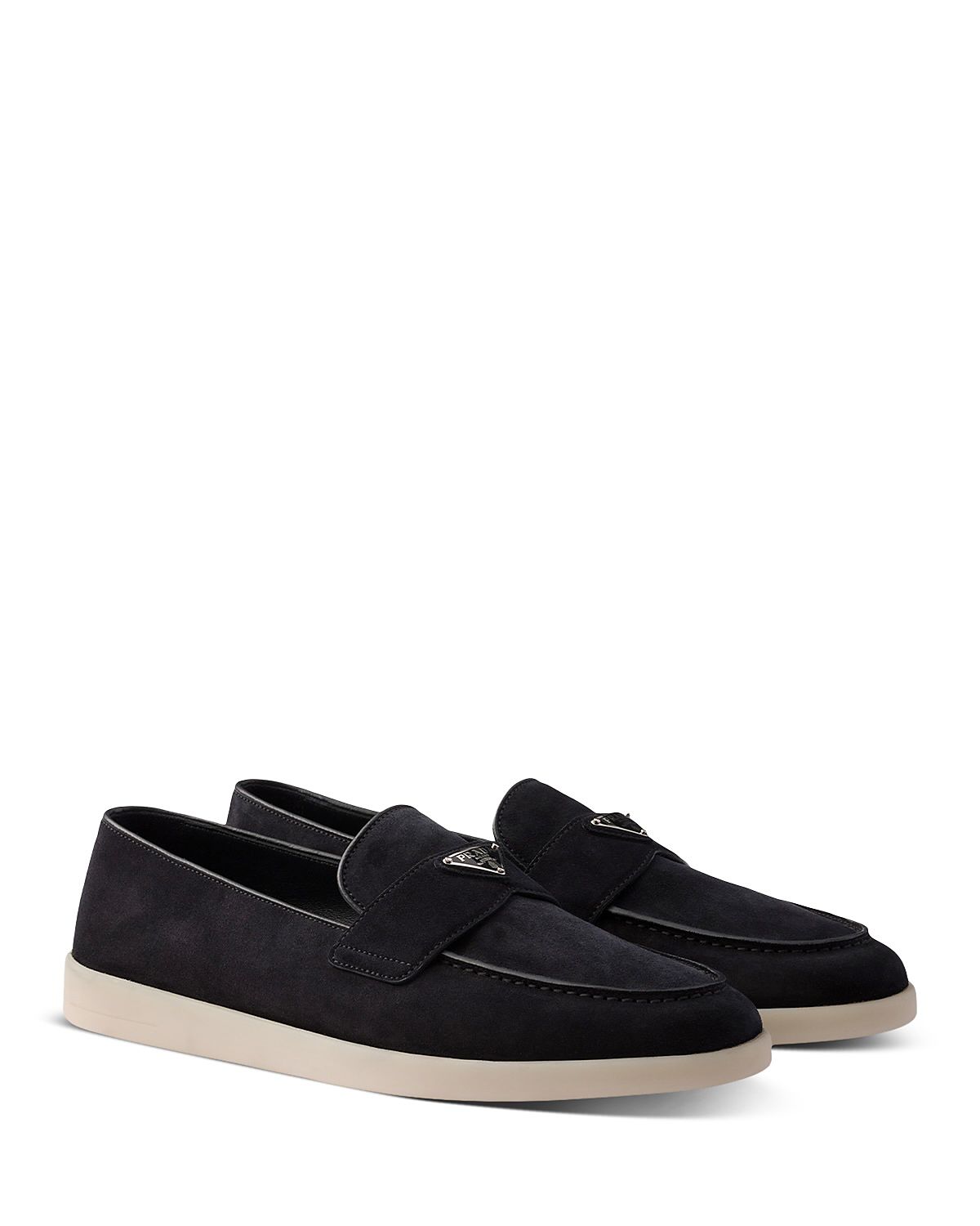 Prada Men's Suede Loafers