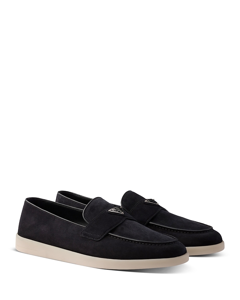 Prada Men's Suede Loafers