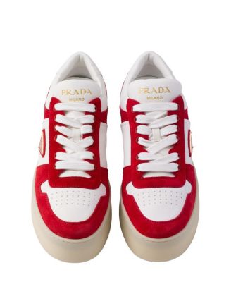  Women's Downtown Bold Nappa Leather and Suede Sneakers