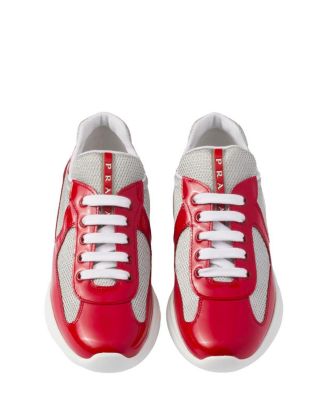  Women's America's Cup Biker Fabric Sneakers