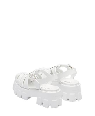  Women's Rubber Monolith Sandals