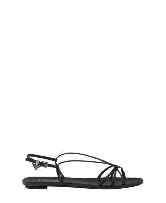 Women's Flat Leather Sandals