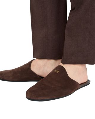 Men's Suede Mules