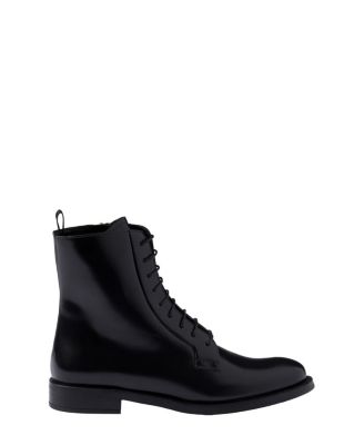  Women's Brushed Leather Ankle Boots