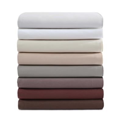 Pearl Edge Cotton Sateen 300 Thread Count Sheet Set, Queen