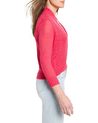 Bolero Linen Blend Cardigan Sweater