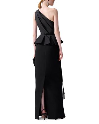 One Shoulder Column Gown
