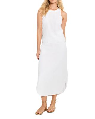 Rumba Linen Dip Skirt