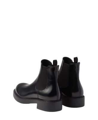 Men's Brushed Leather Chelsea Boots