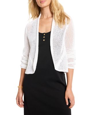 Mesh Cocoon Cardigan