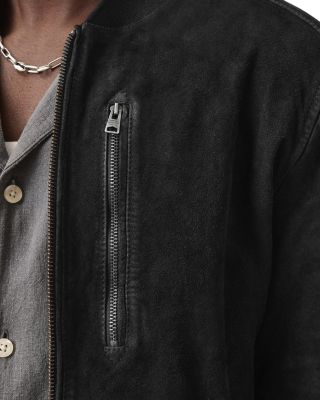 Kemble Suede Bomber Jacket