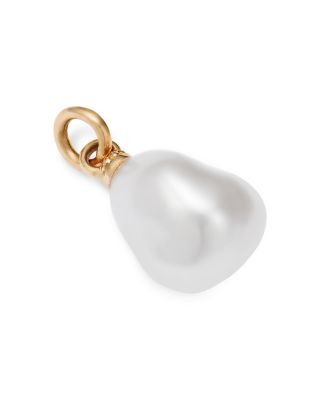 14K Yellow Gold Cultured Freshwater Pearl Pendant