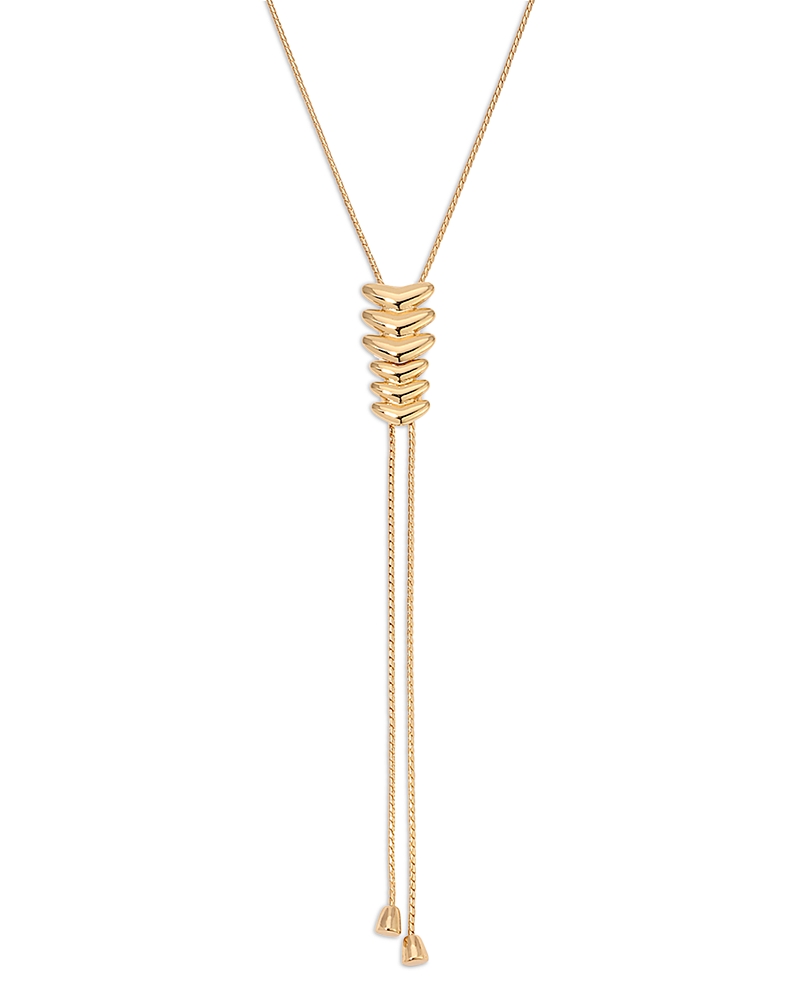 Ettika Metal Moderna Lariat Necklace, 33