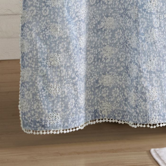Ikat Eyelet Shower Curtain