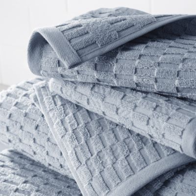 Metro Tile Quick Dry Bath & Hand Towel Set