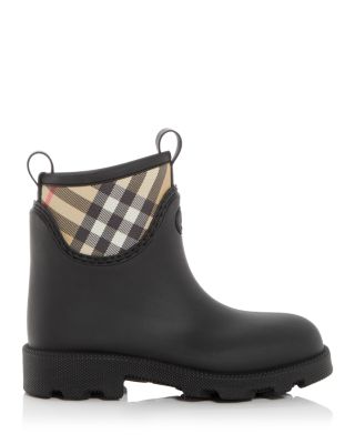 Burberry Women&#39;s Marsh Stamp Check Rain Booties
