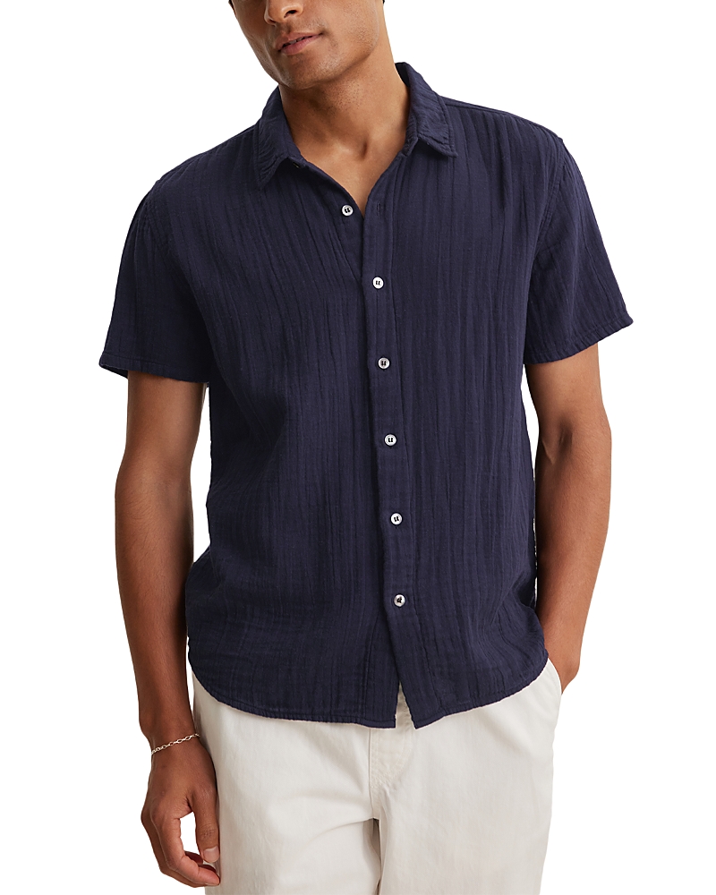 Velvet by Graham & Spencer Christian02 Cotton Crepe Button Down Shirt