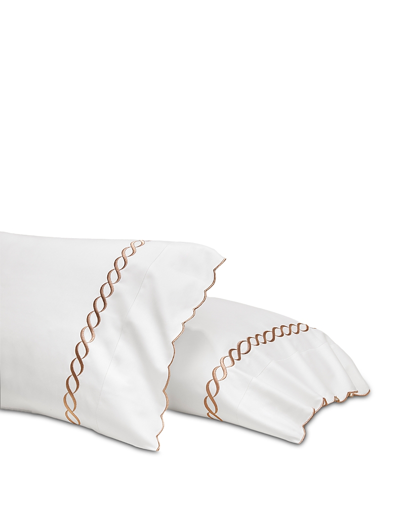 Pratesi Treccia Splendore Standard Pillowcase, Pair