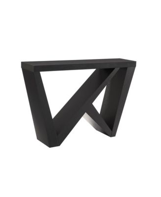 Tara Console Table with Geometric Design