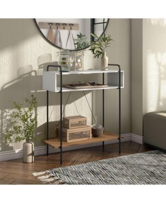 Benno Console Table with Shelves