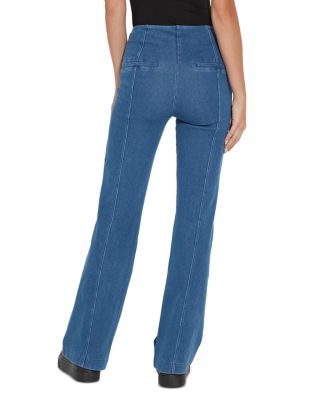 Pull-On Trouser Jeans in Black